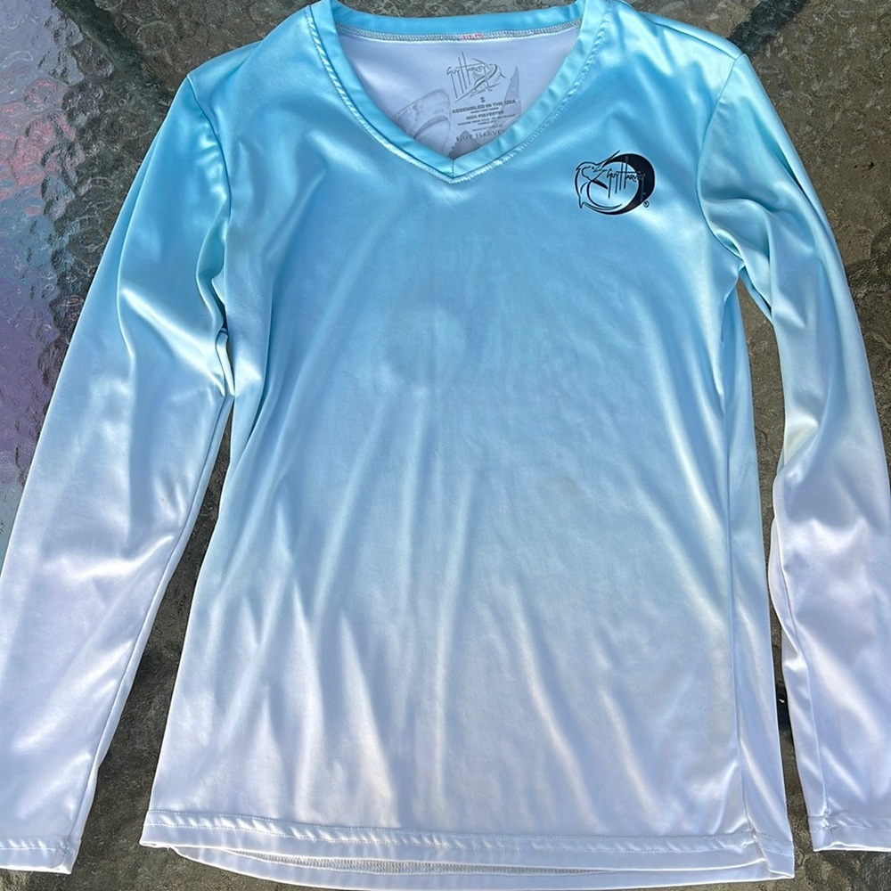 Guy Harvey Limited Edition “Save the Sharks”  UVB shirt size Small